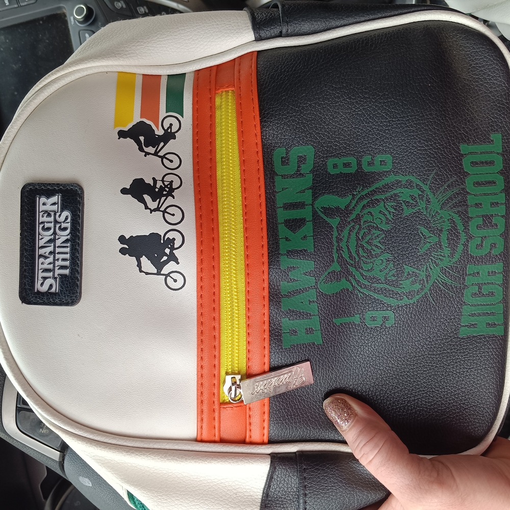 Black and White Backpack